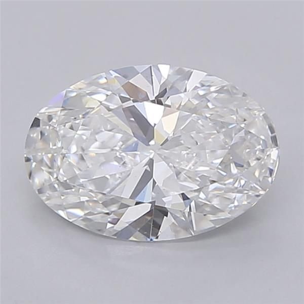 2.03ct D VS2 Rare Carat Ideal Cut Oval Lab Grown Diamond