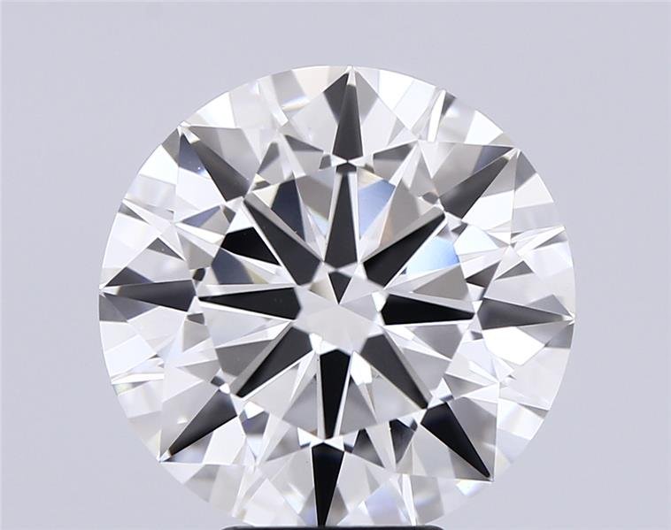 5.59ct F VVS2 Rare Carat Ideal Cut Round Lab Grown Diamond