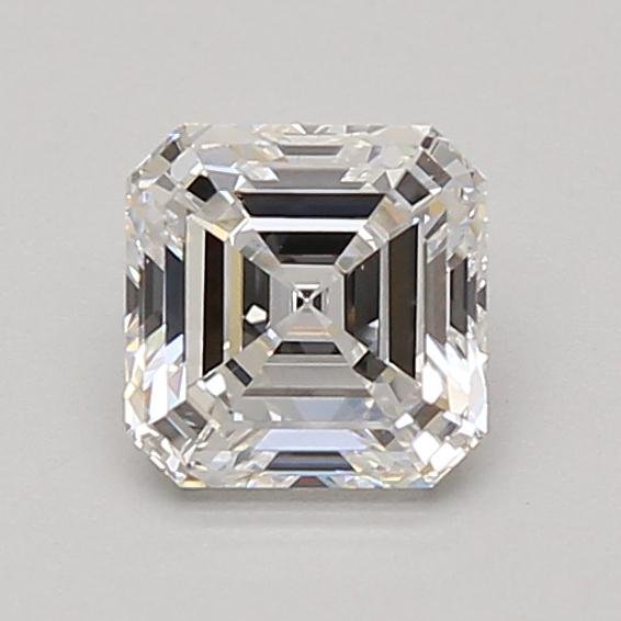 1.08ct E VS1 Rare Carat Ideal Cut Asscher Lab Grown Diamond
