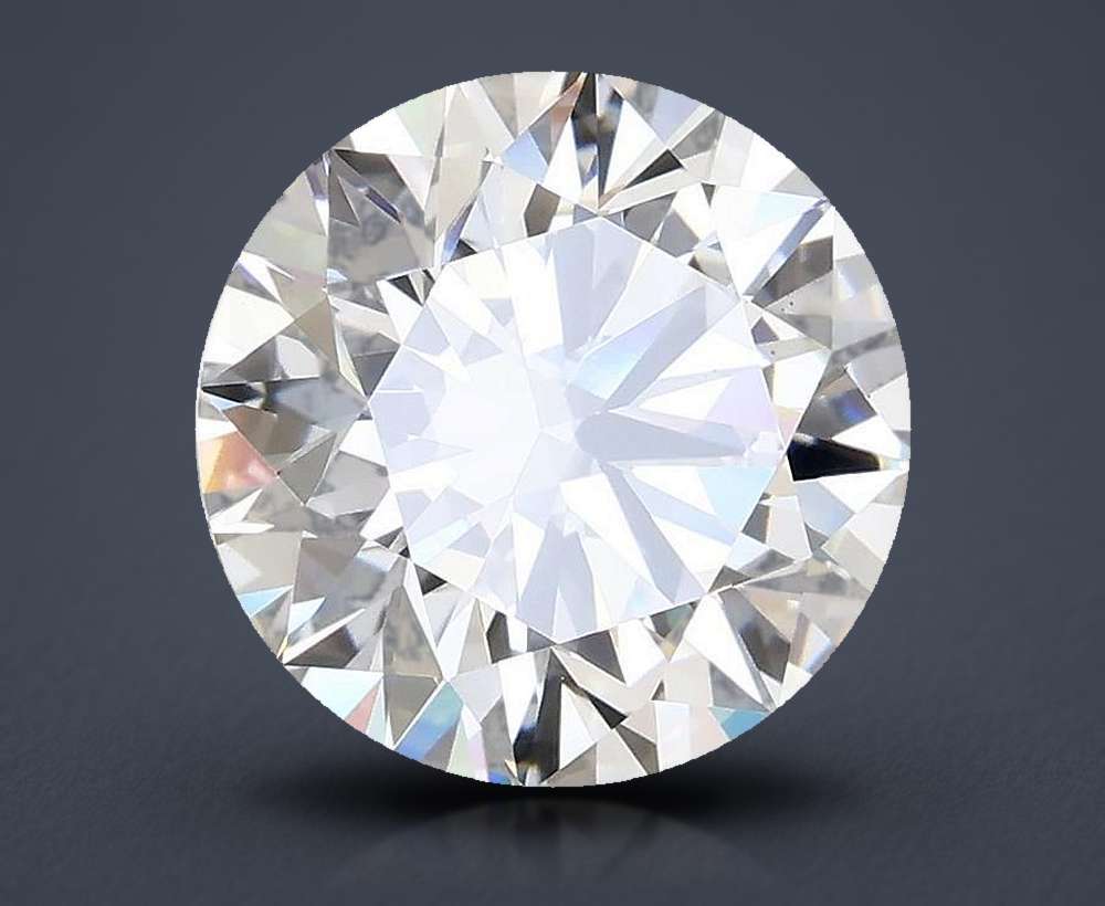 3.75 Carat Round Lab Diamond
