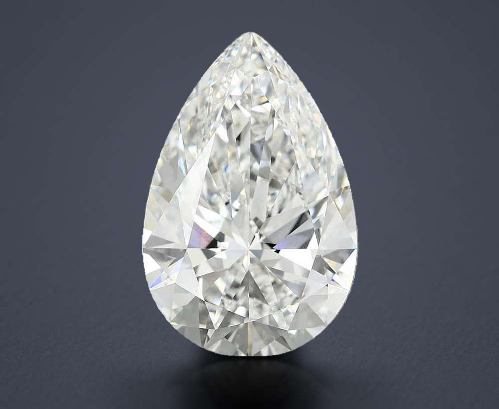 10.77 Carat Pear Lab Diamond