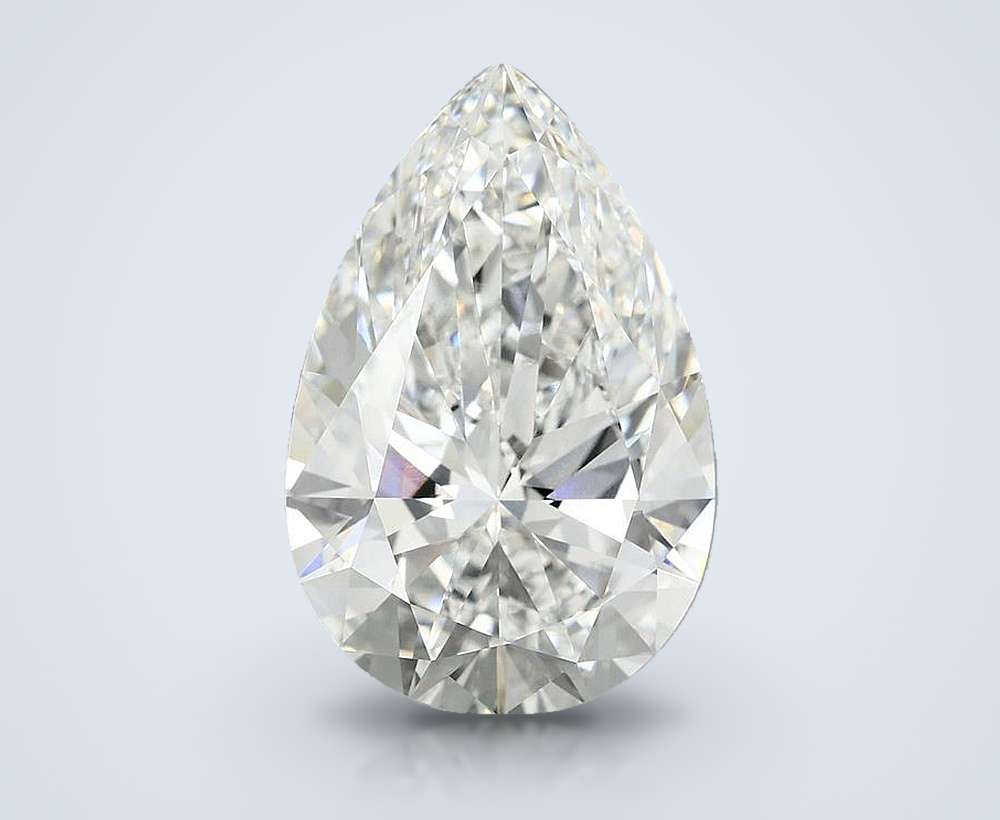 10.77 Carat Pear Lab Diamond