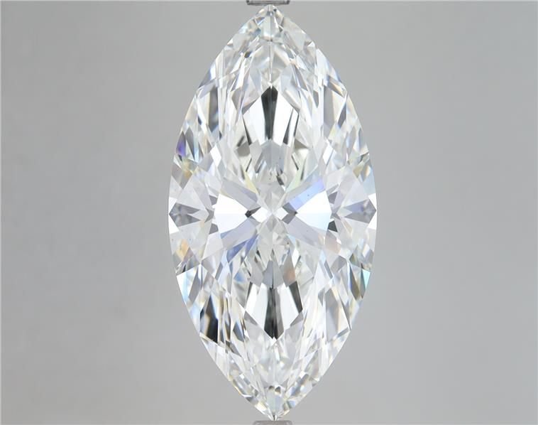 8.09ct F VS1 Rare Carat Ideal Cut Marquise Lab Grown Diamond
