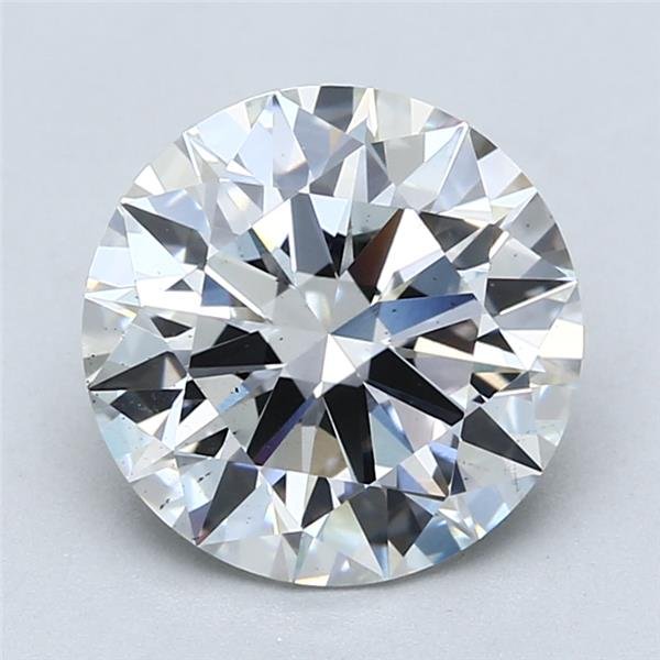 3.43ct E SI1 Rare Carat Ideal Cut Round Lab Grown Diamond