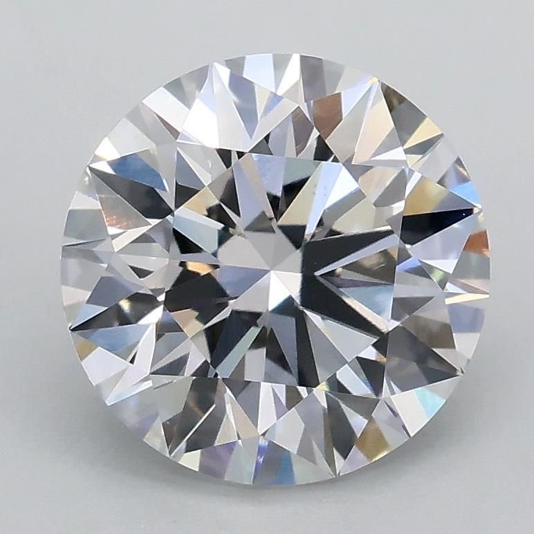 2.08ct F VVS2 Rare Carat Ideal Cut Round Lab Grown Diamond
