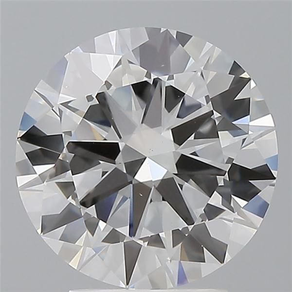 3.40 Carat Round Lab Diamond