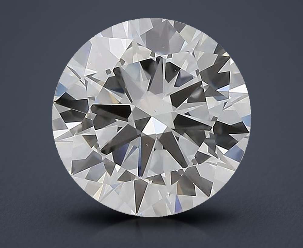 3.40 Carat Round Lab Diamond