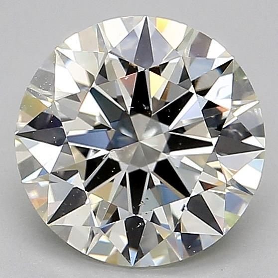2.10ct K SI1 Rare Carat Ideal Cut Round Diamond