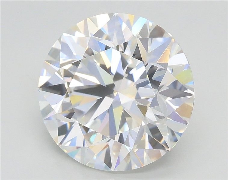 4.56ct F VS1 Excellent Cut Round Lab Grown Diamond