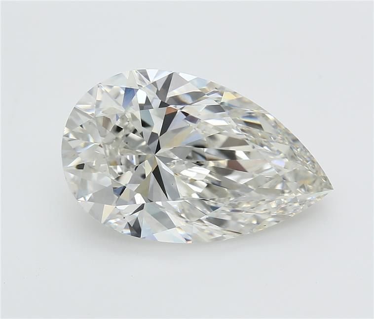 10.00ct F VS1 Rare Carat Ideal Cut Pear Lab Grown Diamond