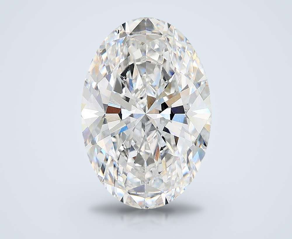 3.86 Carat Oval Lab Diamond