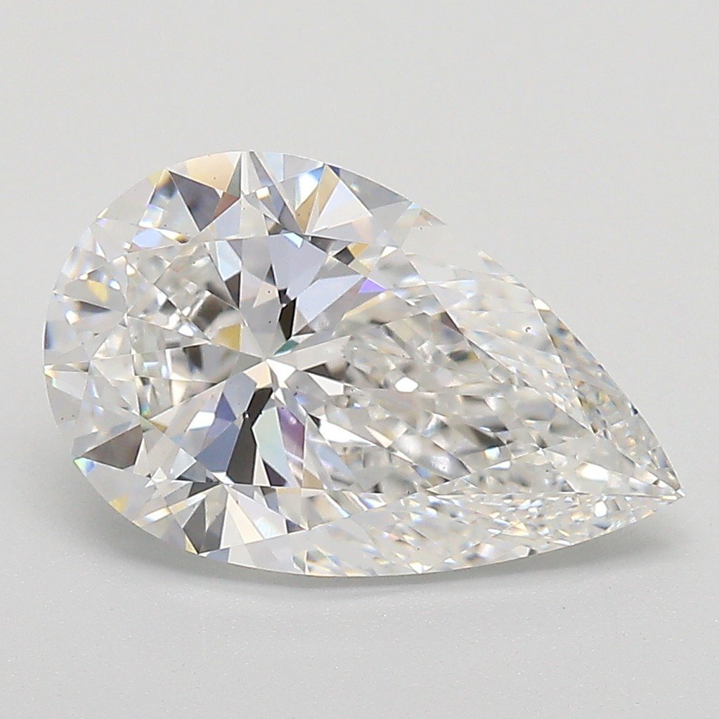 3.08 Carat Pear Lab Diamond