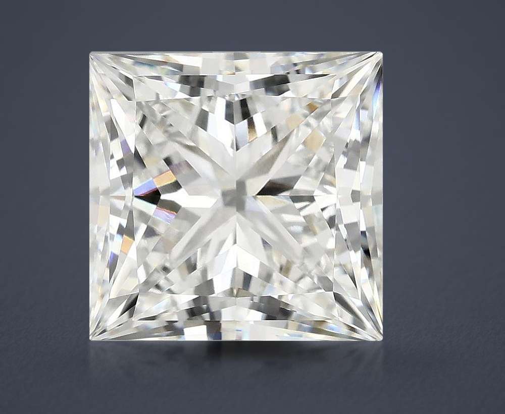 7.66 Carat Princess Lab Diamond