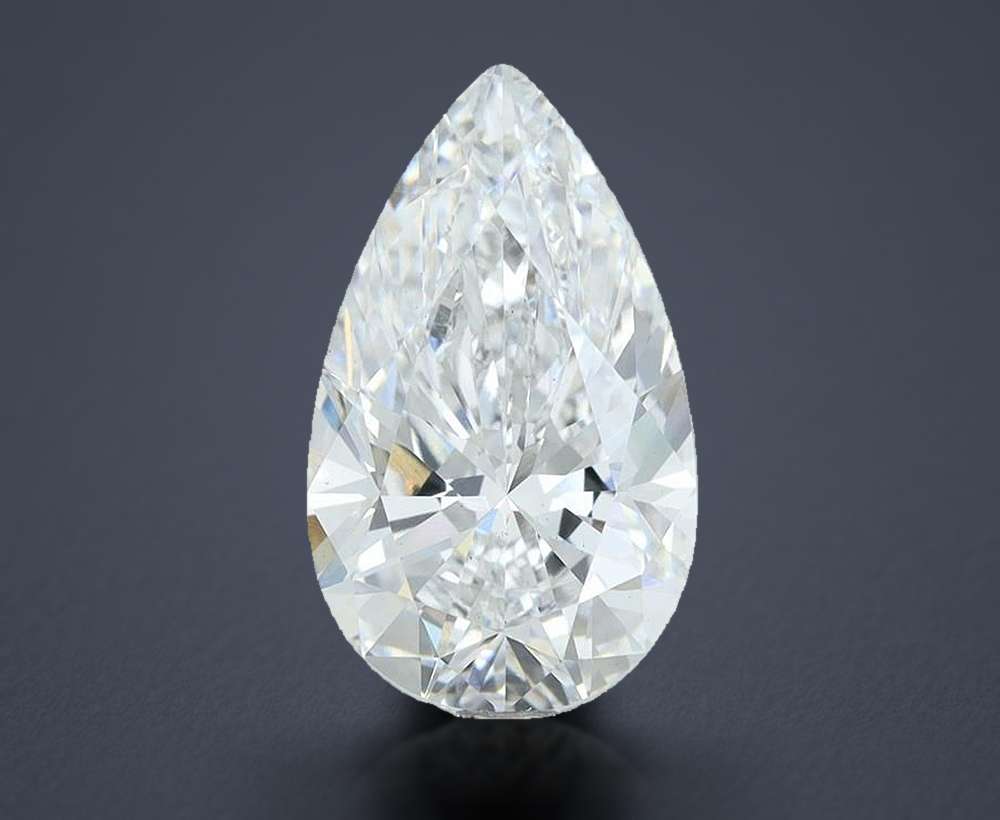 3.51 Carat Pear Lab Diamond