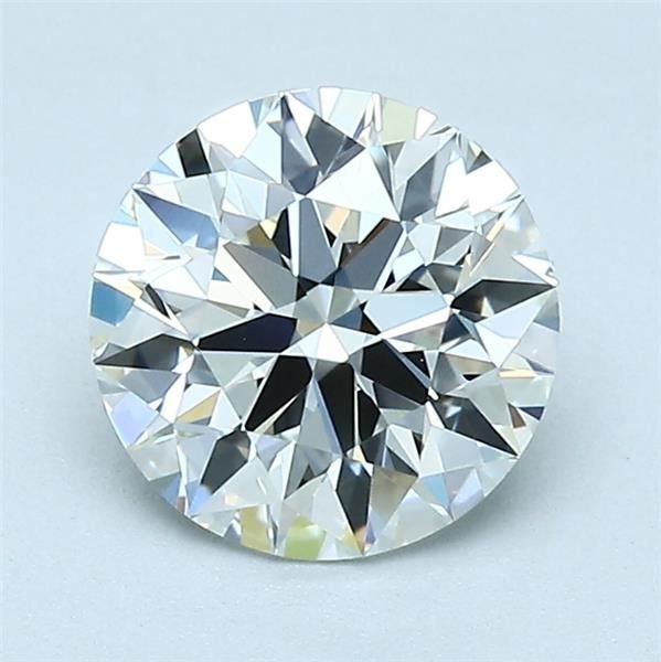 1.59ct H IF Rare Carat Ideal Cut Round Diamond