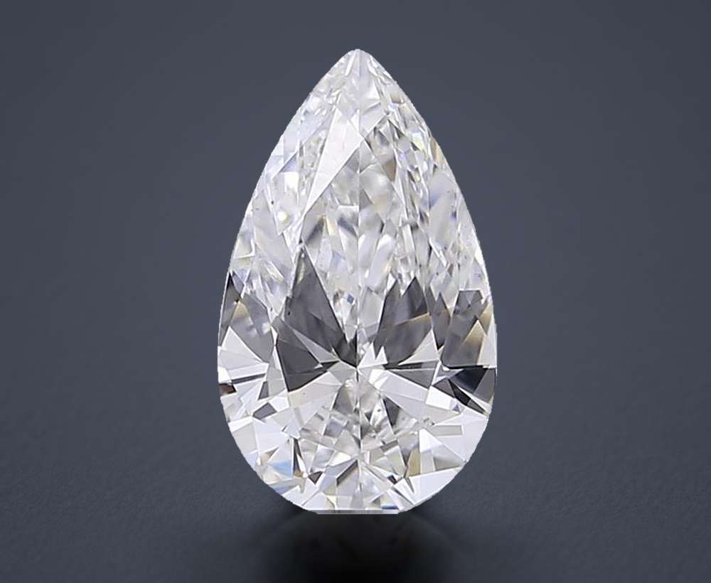 0.88 Carat Pear Lab Diamond