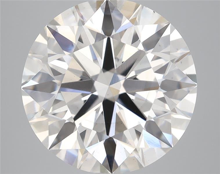 6.72ct G VS2 Rare Carat Ideal Cut Round Lab Grown Diamond