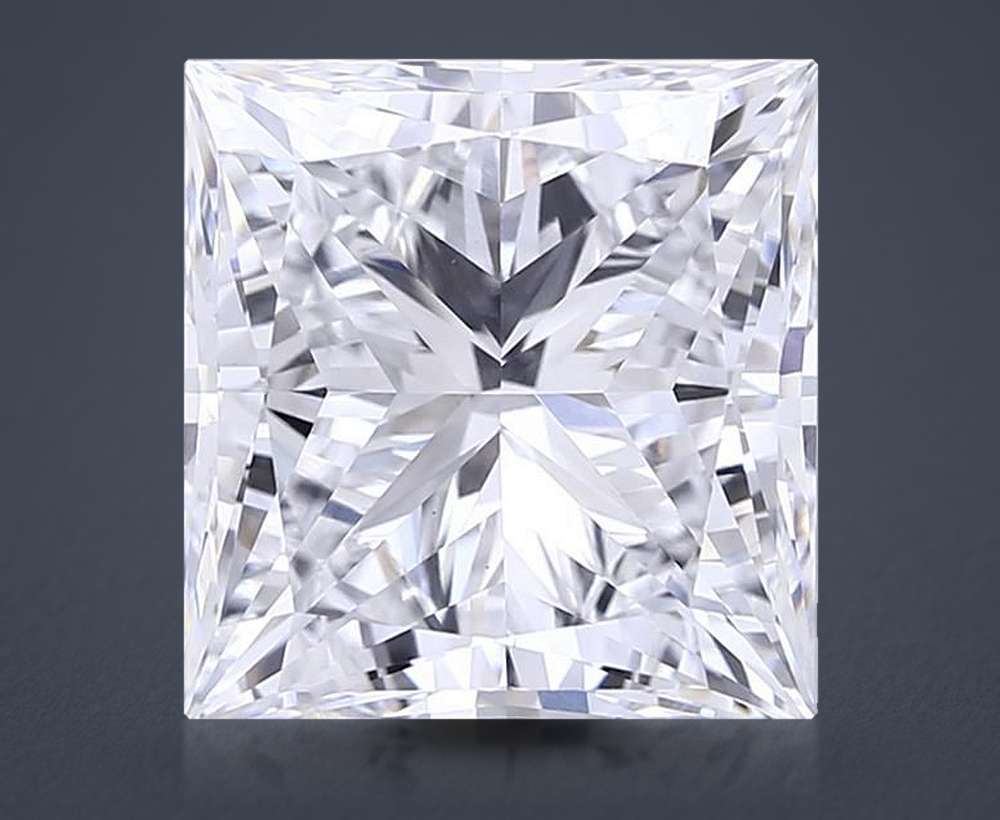 8.01 Carat Princess Lab Diamond