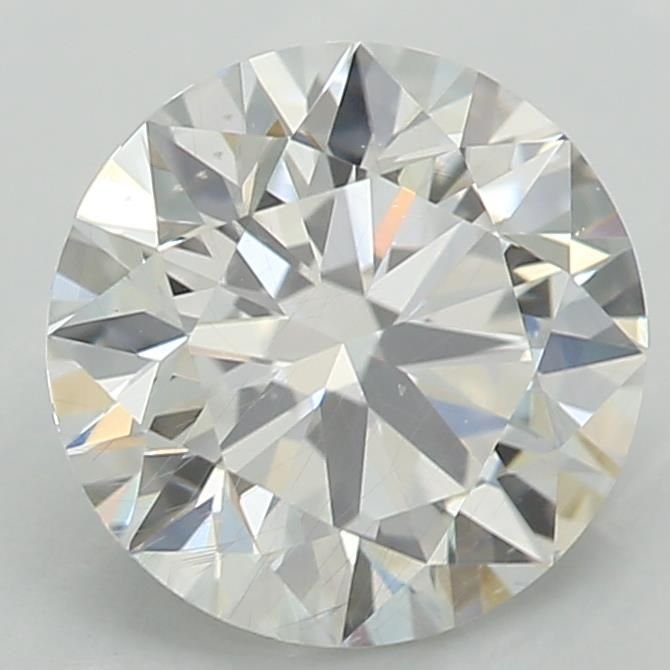 1.07ct D SI2 Rare Carat Ideal Cut Round Lab Grown Diamond