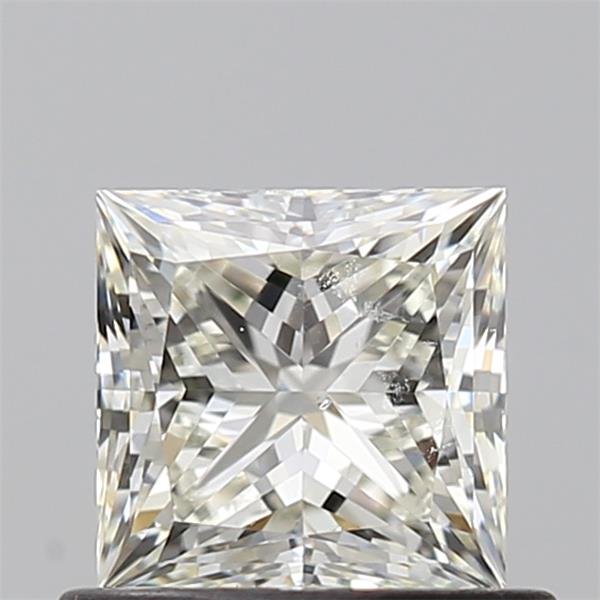 0.72ct J VS2 Rare Carat Ideal Cut Princess Diamond