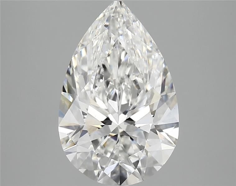 3.86 Carat Pear Lab Diamond