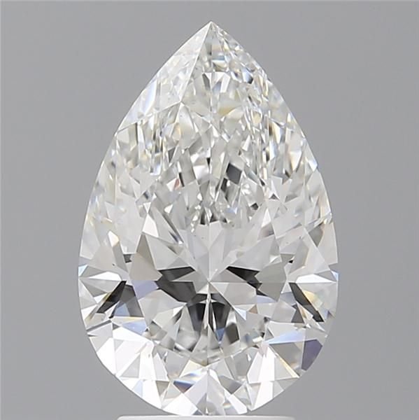 3.53 Carat Pear Lab Diamond