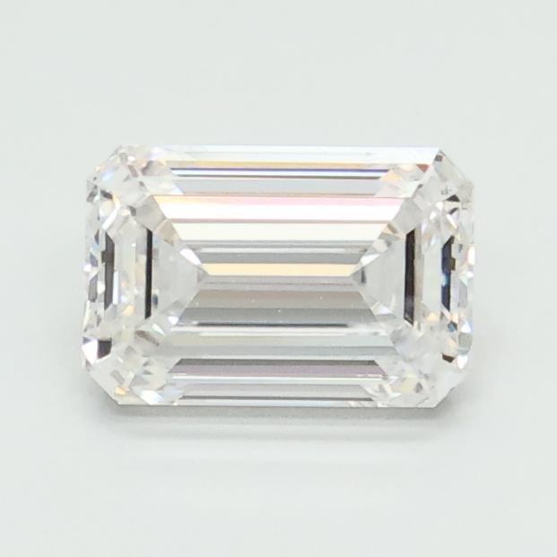 0.97ct D VVS1 Rare Carat Ideal Cut Emerald Lab Grown Diamond