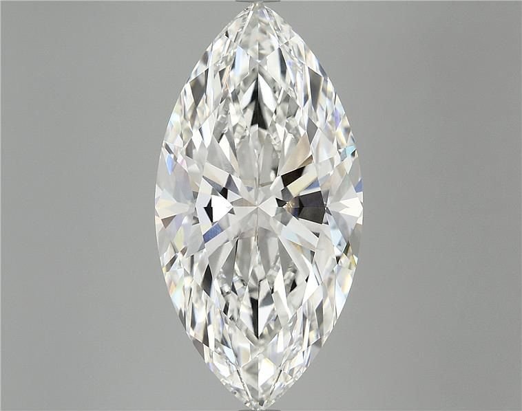 8.04ct F VVS2 Rare Carat Ideal Cut Marquise Lab Grown Diamond