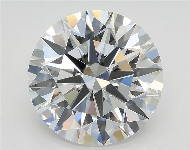 4.06ct F VS1 Rare Carat Ideal Cut Round Lab Grown Diamond