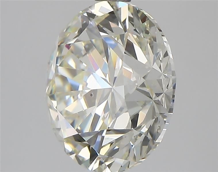 3.00ct K SI1 Rare Carat Ideal Cut Round Diamond