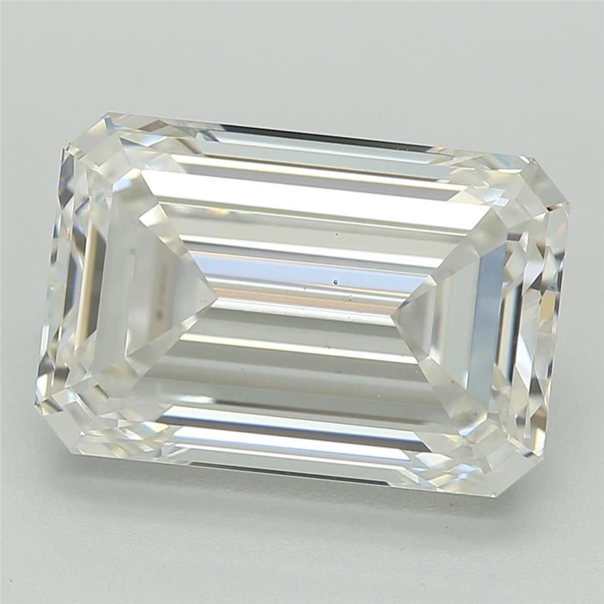 2.90ct G VS1 Rare Carat Ideal Cut Emerald Lab Grown Diamond