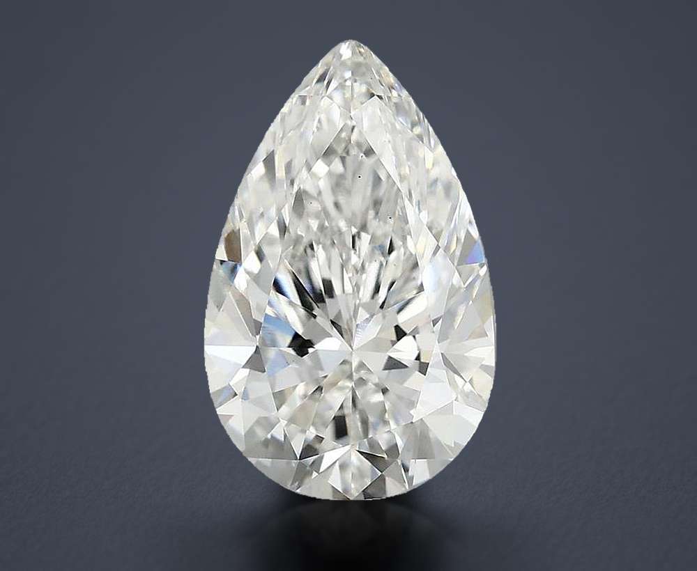 2.78 Carat Pear Lab Diamond
