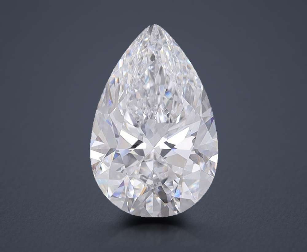 1.54 Carat Pear Lab Diamond