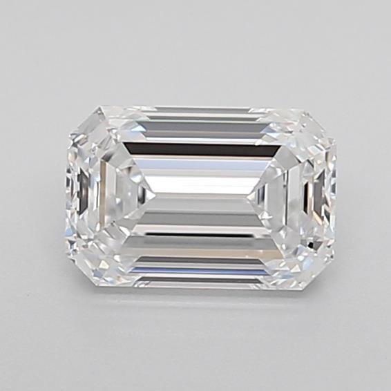 1.01ct D VVS2 Excellent Cut Emerald Lab Grown Diamond