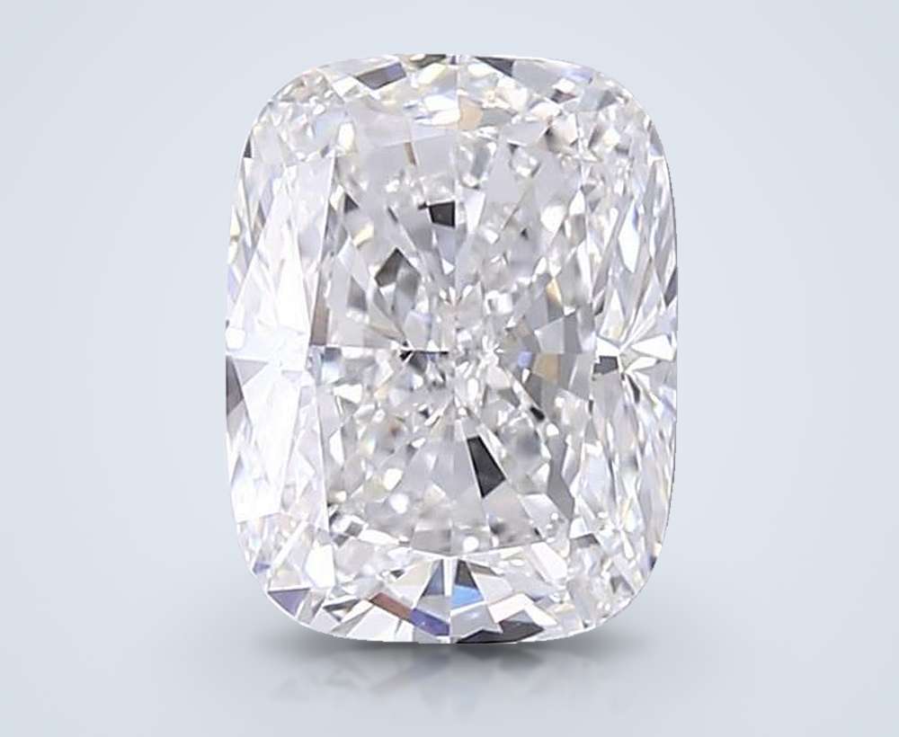 6.43 Carat Cushion Lab Diamond