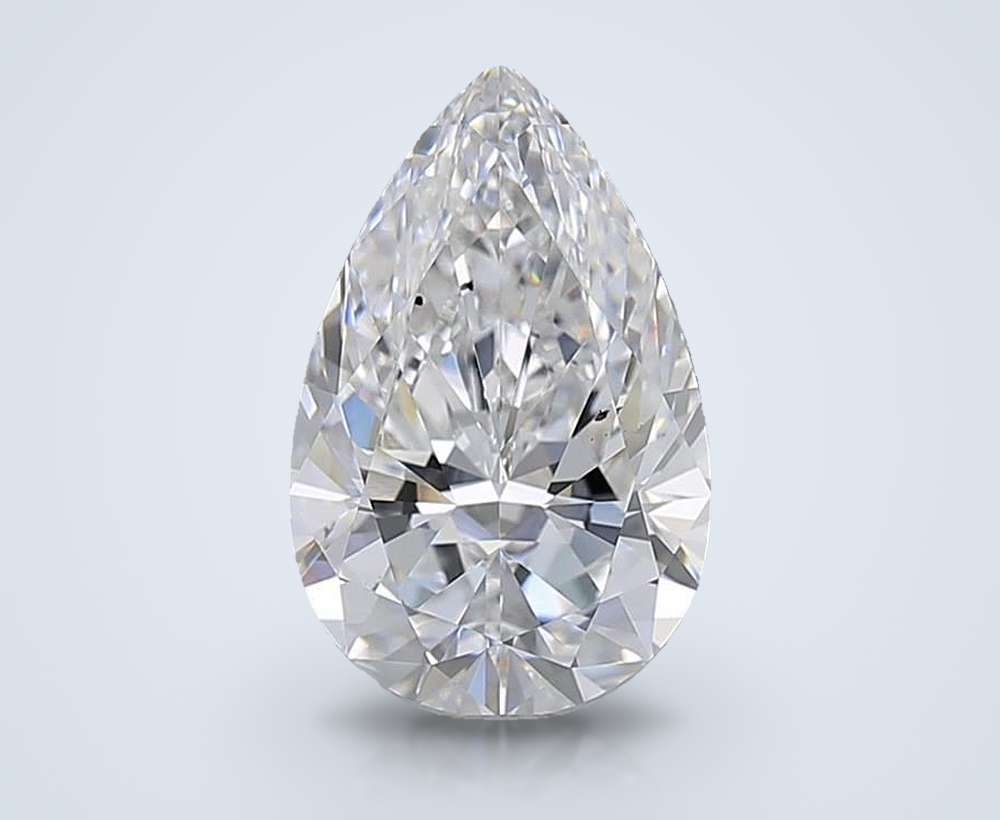 2.40 Carat Pear Natural Diamond