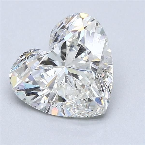 2.50ct J SI1 Rare Carat Ideal Cut Heart Diamond