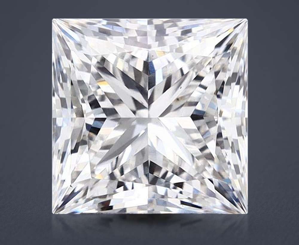 3.34 Carat Princess Lab Diamond
