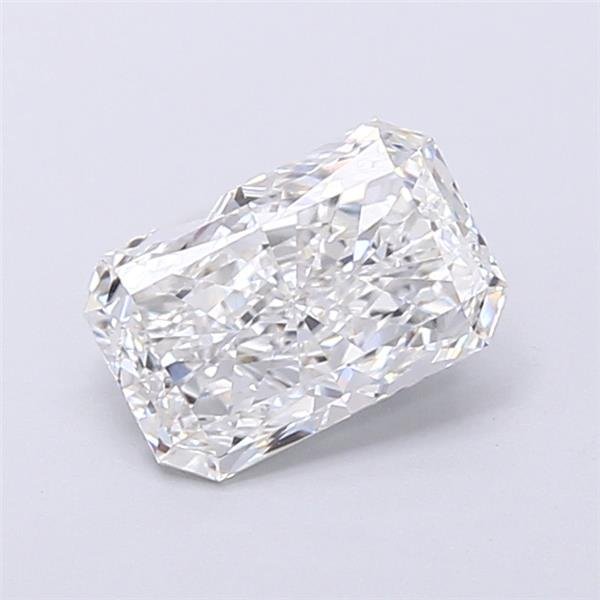 1.39ct E VVS2 Rare Carat Ideal Cut Radiant Lab Grown Diamond