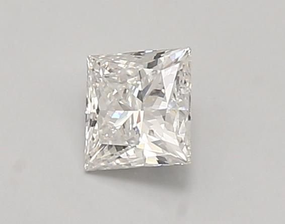 0.64ct E VVS1 Rare Carat Ideal Cut Princess Lab Grown Diamond