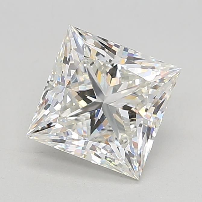 2.47ct G VVS2 Rare Carat Ideal Cut Princess Lab Grown Diamond