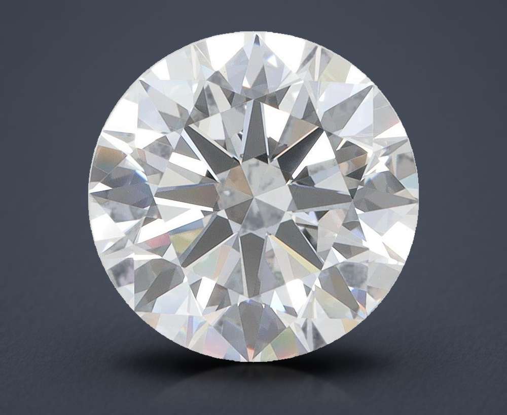 4.22 Carat Round Lab Diamond