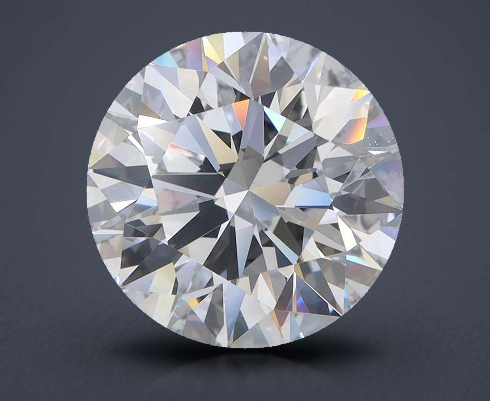 4.44 Carat Round Lab Diamond