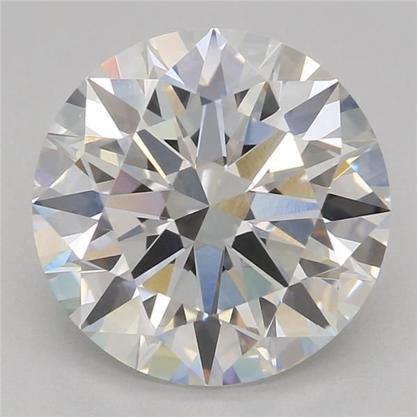 3.00ct F VS1 Rare Carat Ideal Cut Round Lab Grown Diamond