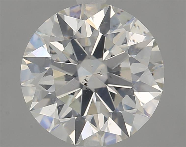 2.28ct J SI1 Rare Carat Ideal Cut Round Diamond