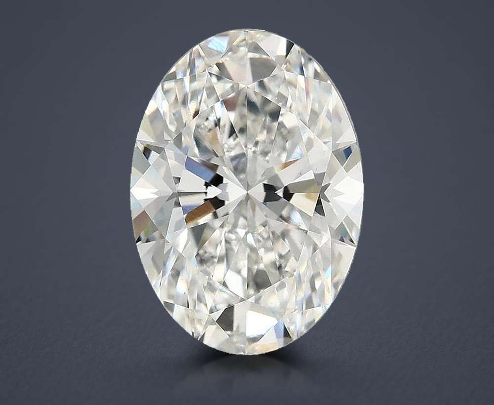 3.75 Carat Oval Lab Diamond
