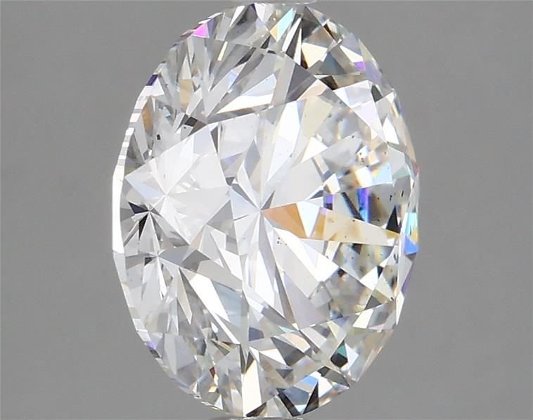 3.87ct F SI1 Rare Carat Ideal Cut Round Lab Grown Diamond