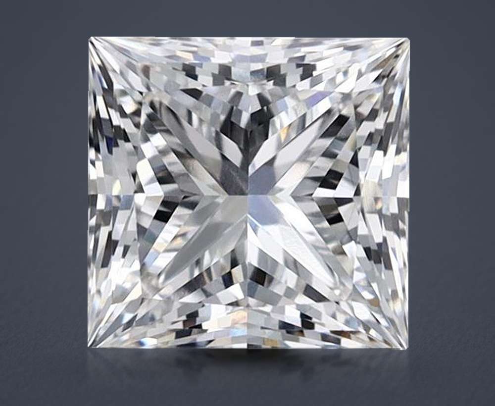 1.28 Carat Princess Lab Diamond