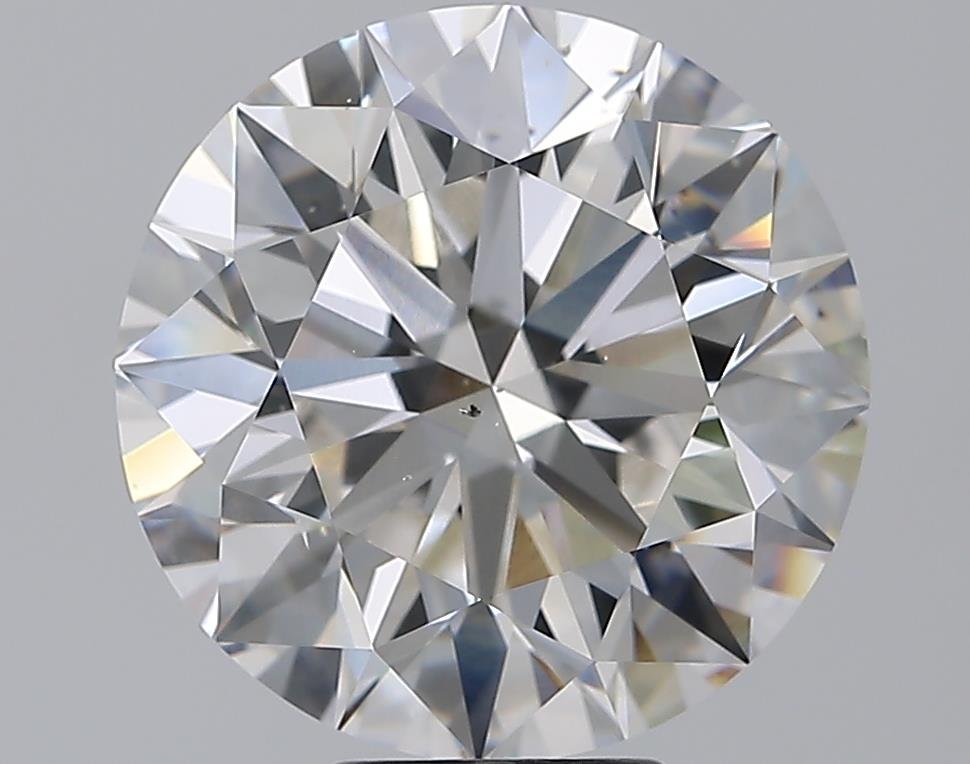 8.01ct H SI1 Excellent Cut Round Diamond