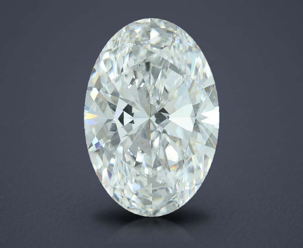 7.84 Carat Oval Lab Diamond